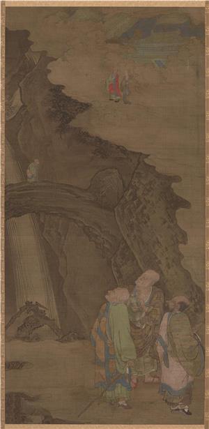 Buy Chinese Antique Art Painting 唐吴道子观音菩萨像Tang Wu